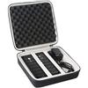 khanka Custodia da viaggio rigida di ricambio per hard disk esterno portatile WD Black 2TB 4TB 5TB P10 / 8TB D10 Game Drive