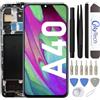 OnlyTech - Schermo LCD completo con telaio assemblato di ricambio per Samsung Galaxy A40 (SM-A405F) con kit di riparazione 15 Strumenti