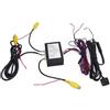 Honseadek Telecamera di parcheggio per auto, convertitore di canali con interruttore automatico, controller video ABS da 12 V per sistemi di visione anteriore e posteriore, compatibile con la maggior