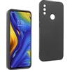 REY Cover in Gel TPU Nera per XIAOMI Mi Mix 3, Ultra Sottile 0,33 mm, Morbido Flessibile, Custodia Silicone