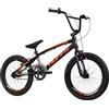 Huffy HX Pro - Bicicletta BMX da corsa in alluminio, 50,8 cm, colore: nero e arancione