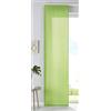 Gardinenbox 85600N - Set di 1 tenda a pannello, in microfibra, divisorio, 245 x 60 cm (altezza x larghezza), colore verde mela opaco, asta di contrappeso, asta di contrappeso, 85600N
