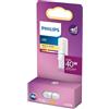 Philips LED Lampadina capsule, equivalente a 40W, Attacco G9, Luce Bianca Calda 2700K