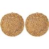 Creative Tops Set of 4 NATURAL Water Hyacinth WEAVE PLACEMATS Tablemats BY CREATIVE TOPS (Confezione da 2)