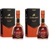 Carlos I Brandy De Jerez con Confezione Regalo, Bottiglia da 700ml (Confezione da 2)