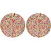 FunCakes Nonpareils Senza Glutine Mix: Cake Sprinkles, grande gusto, Perfect per la decorazione di torte, Sprinkle Mix. 80 g. (Confezione da 2)