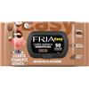 Fria Easy Carta Igienica Umidificata al Cocco con Effetto Idratante, Tessuto Gettabile nel WC, Dermatologicamente Testate, Confezione da 50 Salviette