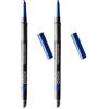 KIKO Milano Unlimited Precision Automatic Eyeliner And Khôl 06, Matita Occhi Automatica Per L'Interno E L'Esterno Dell'Occhio, 06 Dark Ultramarine (Confezione da 2)