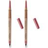 KIKO Milano Everlasting Colour Precision Lip Liner 517 | Matita Labbra Automatica a Lunga Tenuta Waterproof, Contorno Labbra Preciso Effetto Opaco Professionale (Confezione da 2)