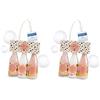 accentra - Let's celebrate Set regalo per donne in fiale di spumante - Set da bagno e doccia con rosa e velluto con gel doccia, lozione per il corpo e sali da bagno - Set benessere da 3 pezzi per