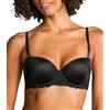 Victoria's Secret Reggiseno a balconcino push-up rosa occhiolino da donna, reggiseno da donna (32A-38DDD), nero, 2B