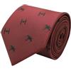 MasGemelos - Cravatta in seta a forma di stella tie e cacca ALA-X STAR WARS TIE
