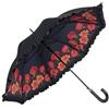 VON LILIENFELD® Ombrello Automatico Bouquet di Rose Donna Doppio Rivestimento Fiore
