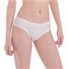 nicoit 3 o 6 Pezzi Mutande Donna Cotone, Slip Donna Cotone Elasticizzato, Vita Bassa, Media o Alta a Scelta, Bianco o Nero (IT, Testo, XL, Regular, Regular, 6, Vita Media - Bianco)
