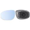 TUTTO PER QUATTRO Vetro Specchiettro Retrovisore Blu Per Fiat Bravo (198) 2007-, Croma (194) 2005-2010, Lancia Delta (844) 2008-, Termico Con Funzione Sbrinamento, TUTTO PER QUATTRO (Sinistro)