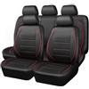 CQRBNE Auto Interni Per Fiat Per Bravo Coprisedile In Pelle Per Auto Per Set Completo Di Accessori Interni Coprisedili(Style A)