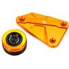 DALIDAK Adatto for KTM 890 Adventure R Duke 790 Duke 890 790 ADV 890SMT Norden 901 2023 Coperchio serbatoio liquido freni anteriore posteriore for motocicletta(1Pair-Orange)