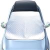 BDBFDFY Parasole per Auto,Copri Parabrezza Auto,Parabrezza Auto Magnetico,Copertura per, Copertura Vetro Auto Antighiaccio,Protezione Anti Gelo, Sole,Adatto la Maggior Parte dei Veicoli