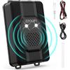 ZZOUFI Repellente per Topi ad Ultrasuoni per Auto, Repellente per Martore, per Motore Auto, Garage, Soffitta, Cantina, Alimentazione Flessibile - Batteria Veicoli 12V, Batteria AA o USB