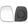 TTCR-II 1PC Vetro Specchio per Berlingo/Partner/Vivaro C/Combo E Zafira D | Jumpy 3 Specchietto Retrovisore Riscaldato Berlingo/Partner 12-23 Piastra Dello Specchietto Vivaro C/Life 19-23 (Sinistra)