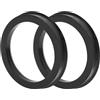 TUCKBOLD Anelli Centrici Mozzo Ruota 2 Pezzi Plastica OD 75,1mm ID 60,1mm | ID 60.1mm, OD 75.1mm, Spessore 10mm, Antivibrazione, Sostituzione Diretta, Resistente Al Calore, Migliora Stabilità