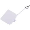Wivplex Tappo copri-gancio di traino for paraurti anteriore auto, for VW, for Volkswagen, for Jetta, 2015 2016 2017 2018 16D807241 ABS bianco Copertura per occhiello di traino