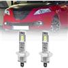 NSLUMO Lampadine fendinebbia, Lampadina a LED H1 per Lancia Ypsilon 843 Lybra Kappa Musa H1 Fendinebbia a LED 2 pezzi Xenon White Canbus Fendinebbia Lampadine H1 LED Fendinebbia Luce di guida