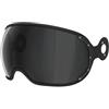 Generico Visiera per Casco MOMO 22.06 FGTR EVO /Classic, Fumo 80%, Nero