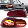 VLAND Fari posteriori per Golf 6 MK6 2008-2013 Luci posteriori (Non adatto per GTI/Cabriolet) con indicatori di direzione sequenziali E-mark (rosso e trasparente)
