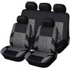 QYETRGF 9 Pezzi Set Completo di Coprisedili per Auto per Kia Venga 2009-2018, Set Copri-Sedile per Anteriori E Posteriori,Accessori Auto Interno