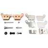 RINKTEEA Pastiglie Freno Moto Moto Anteriore Freno Posteriore Per Nissin CR125/250R CRF250R/X CRF450R/X Pinza Di Riparazione Primavera Cuscinetti Isolanti(Rear Kit)