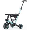 newyoo TR008 - Triciclo per bambini da 1 a 3 anni, per bambini e bambine, triciclo con parentesi scorrevole, Trike con schienale e cintura di sicurezza