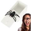 Dioeazh Scatola Ragno Spaventosa Halloween - Scatola Ragni con Ssalto,Giocattolo Divertente Regalo Per Bambini Adulti Feste Compleanno