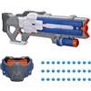 Nerf Overwatch Soldier: 76 nerf Rival Blaster e Visiera di Targeting - Completamente motorizzato, luci, azione a rinculo, 30 Overwatch nerf Rival Rounds - per ragazzi e adulti