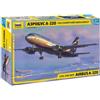 Zvezda 500787003 - Modellino aereo Airbus A-320, scala 1:144