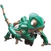 CONSTRUCT & CREATE Camaleonte Robotico Kit Costruzione, Experiment Set Reagisce ai Colori, Giocattolo STEM Codifica, Lingua Scattante, Robot Interattivo da Montare, Regalo Bambini 10+
