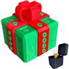 Generico Scatola Regalo Con Ditos Medio, Regalo Fastidioso, Scatola Ditos Medio, Regali Divertenti Per Un Amica, Gadget Divertente Scherzo Regali Di Natale E Compleanno