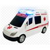 Generico Ambulanza Giocattolo con Luci e Suoni Reali Movimento a Frizione Ambulanza Grande cm 18 Pronto Soccorso con Luci e Suoni Ambulanze per Bambini con Movimento Frizione Sirene Led Ambulanze Giocattolo