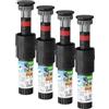 Claber 87314 Inter. MICROIRRIGATORE 90 90230, Nero/Rosso, 40x40x145 cm (Confezione da 4)
