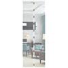 JustGo Zanzariera Magnetica Porta Finestra Adattabile e Regolabile, Chiusura Automatica a Calamite, Istruzioni di Montaggio Chiare, Calamite Potenti, Bianco, 90 x 260 cm