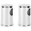 Qcwwy Base di Sollevamento per Doccia in ABS Bianco Argento da 2 Pezzi per Accessori da Bagno, Staffa per Asta Doccia Galvanica