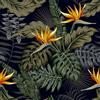 VaryFloral Carta da Parati Floreale Decorazioni Parete Tropicale 30.5cmx300cm Carta Parati Adesiva Muro Foglie di Palma Pellicola Adesiva per Mobili Botanico Vintage Adesivi da Parete Camera Cassetto