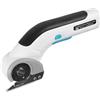 Solinorex Taglierina per Cartone 3,7 V Forbici Elettriche,Taglierina per Cartone Elettrica con Batteria da 2000 mAh,Taglierina Universale con 2 Lame Autoaffilanti per Cartone,Moquette,Pelle,Feltro e Plastica