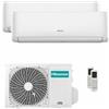 Hisense Climatizzatore Hisense Dual (2AMW42U4RGC+2PZ.CJMR09) Motore Inverter Wifi Classe Energetica A++/A++