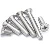 ANSIEDIO Viti Bulloni in Acciaio Inox Vite a Testa Svasata Piana a Croce Bullone Meccanico M4×60mm,10 pcs
