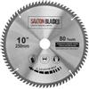 Saxton Blades Saxton TCT Circular Lama per legno 250mm x 30mm x 80T compatibile con Bosch, Makita etc compatibile con 255mm saws
