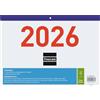 Finocam - Calendario da parete con numeri grandi 2026, vista mensile da gennaio a dicembre (12 mesi) | Calendario 2026 | Planner mensile | Falda 2026 - Catalano