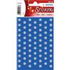 HERMA 4058 - Adesivi natalizi a 6 punte (Ø 8 mm, 201 adesivi, carta), adesivi permanenti per Natale, regali, artigianato, calendario dell'Avvento