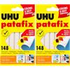 UHU PATAFIX Originale - Pastiglie adesive pretagliate Riposizionabili Bianco 148 pastiglie (Confezione da 2)