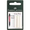 Faber-Castell 131595 - Gomme di ricambio per matita meccanica Grip Matic, confezione da 3 Confezione da 3 Grip Plus.